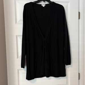 J. Jill Pure Jill….Classic Black Women's sweater